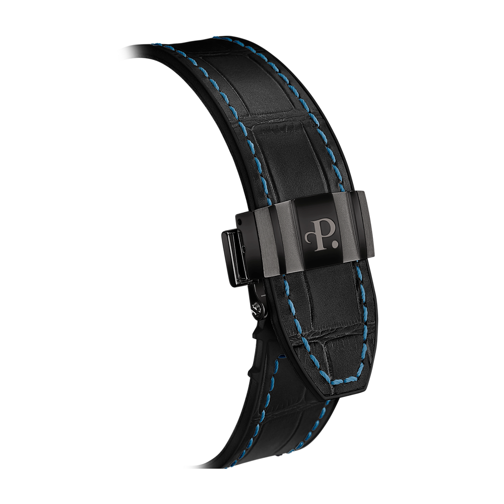 TURBINE CARBON ICE BLUE BLACK STRAP
