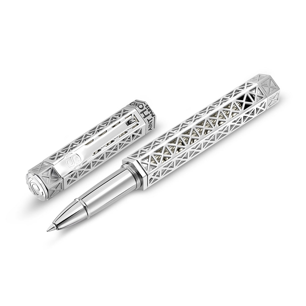 Limited Edition Champ De Mars Pen STAINLESS STEEL (OR) SILVER COLOR