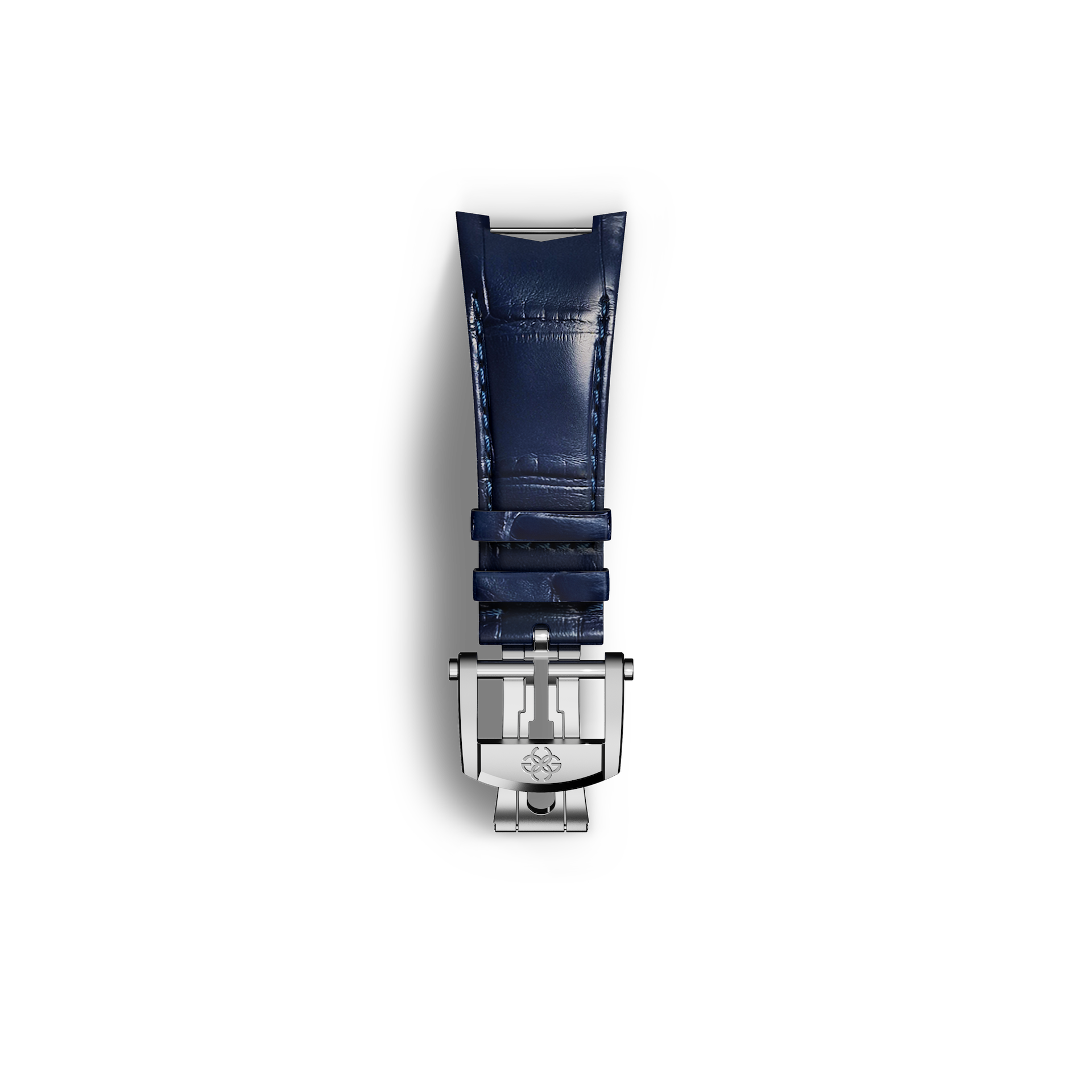 Automatic Watch Strap / Alligator - Blue