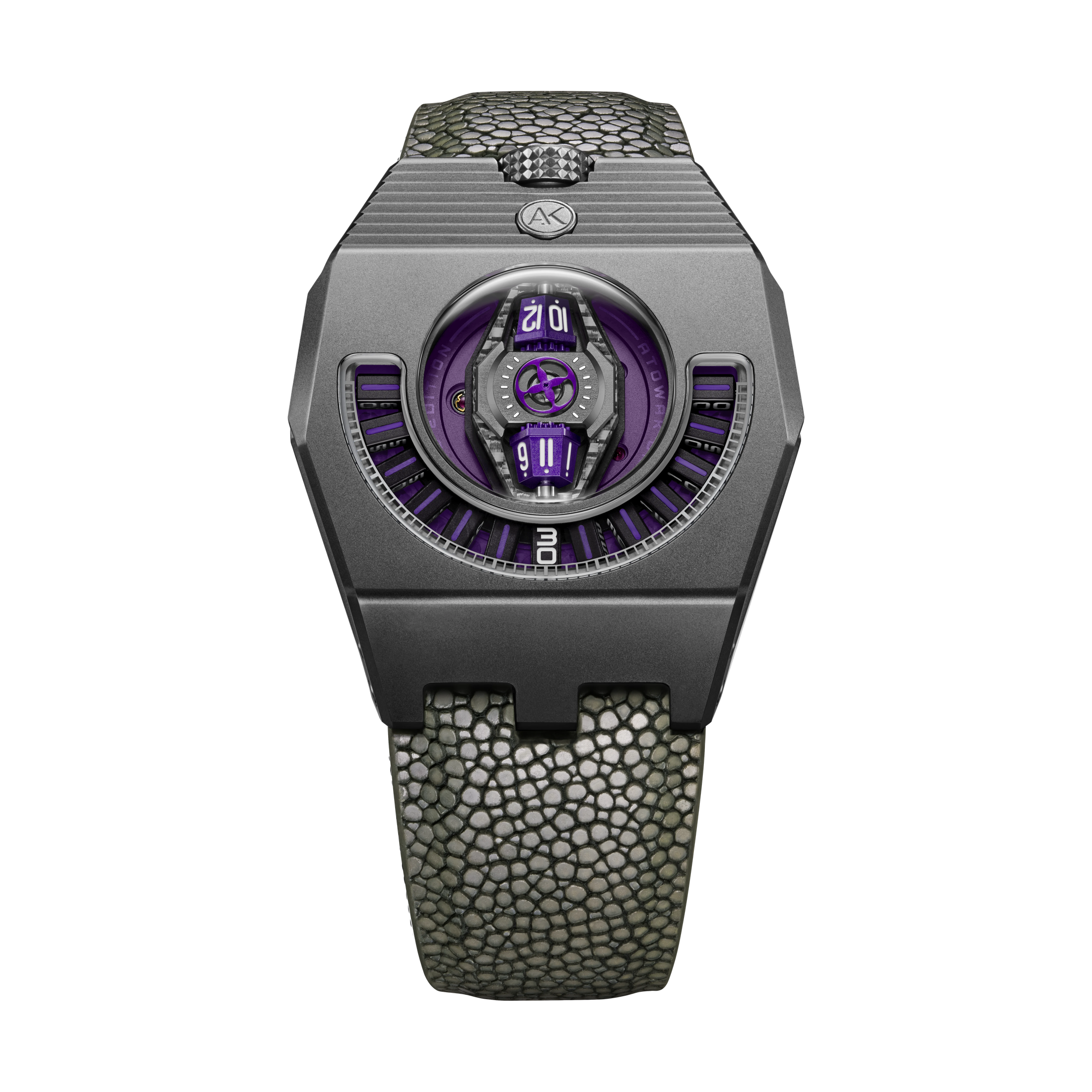 Atowak Manta X LEATHER / PURPLE GREY