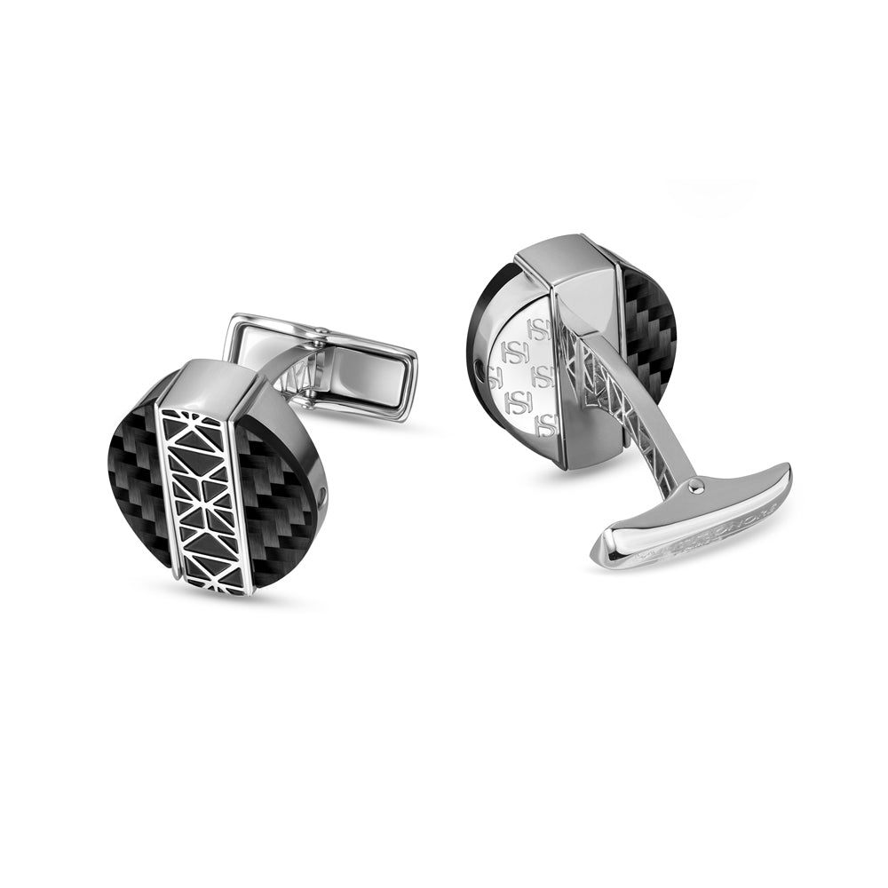 Champ De Mars Twistable Cufflinks GOLD PLATED (OR) GOLD COLOUR