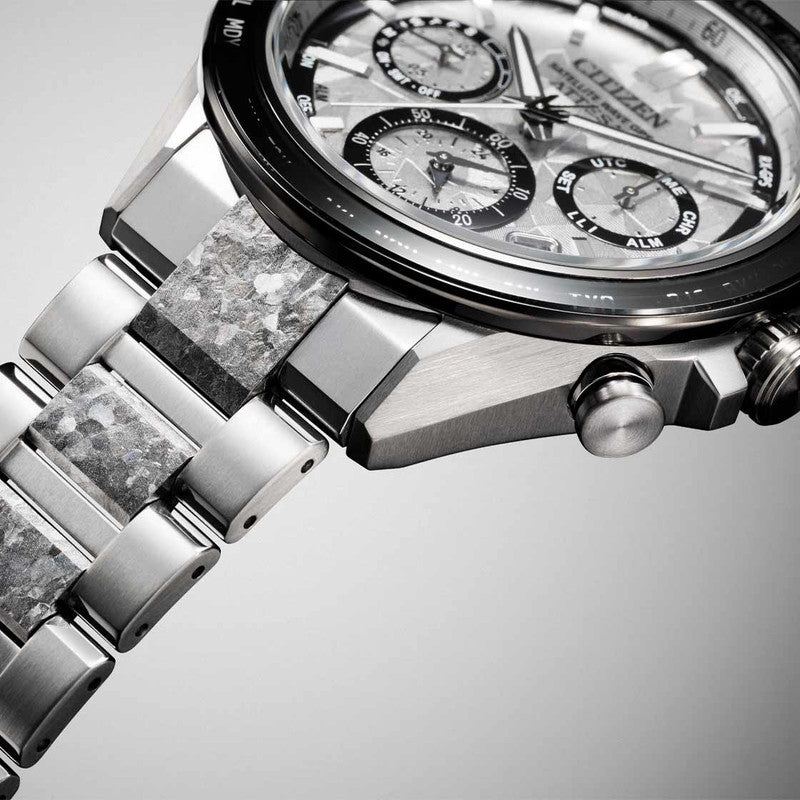ATTESA Platinum Shine Collection Satellite Wave GPS CC4076-65A