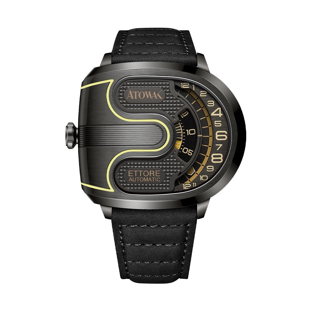 Atowak Ettore LEATHER / BLACK