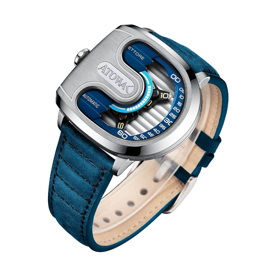 Atowak Ettore LEATHER / SILVER BLUE