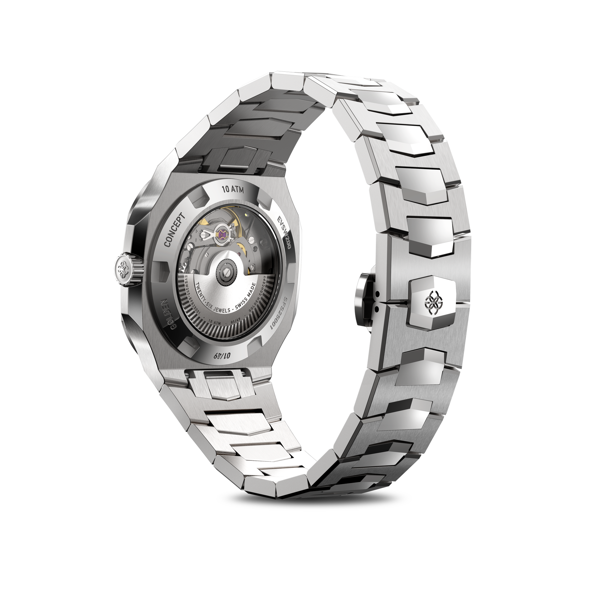 Automatic Watch / Royal Glace - Sunburst Flare