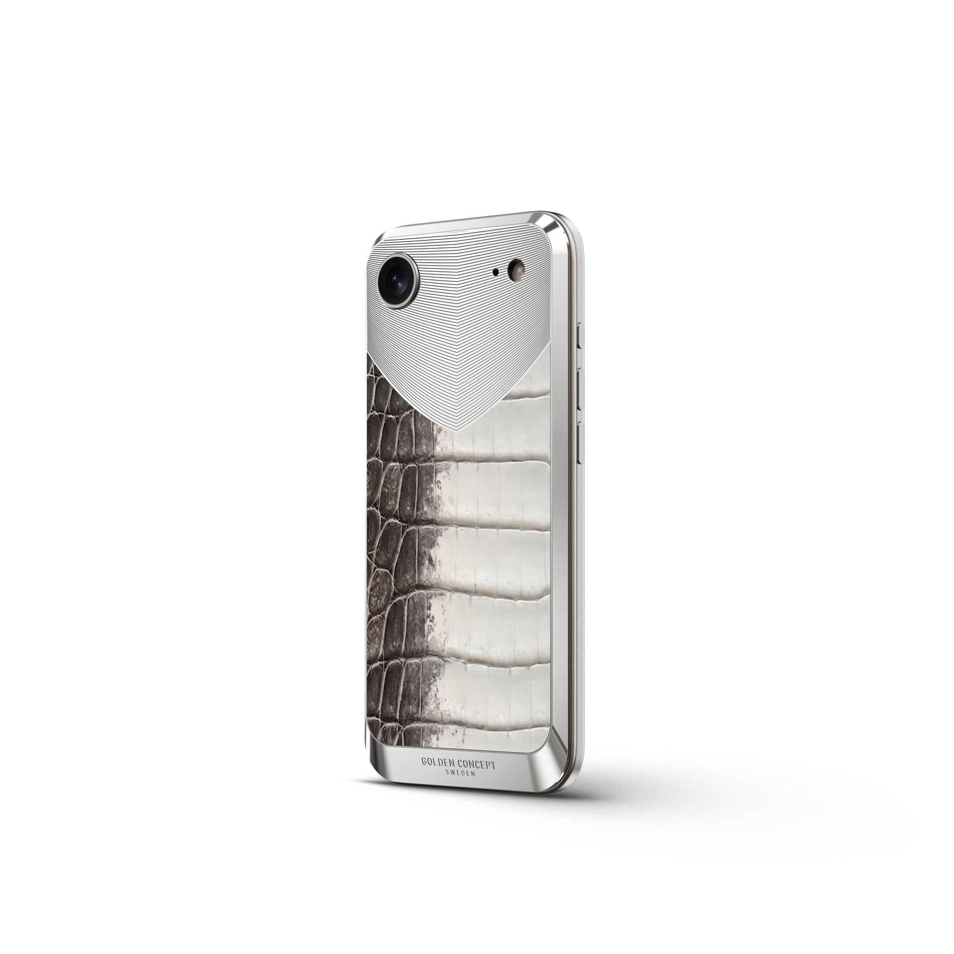 iPhone Case / RST17 - Magnetic Shield Crocodile Edition - Himalaya