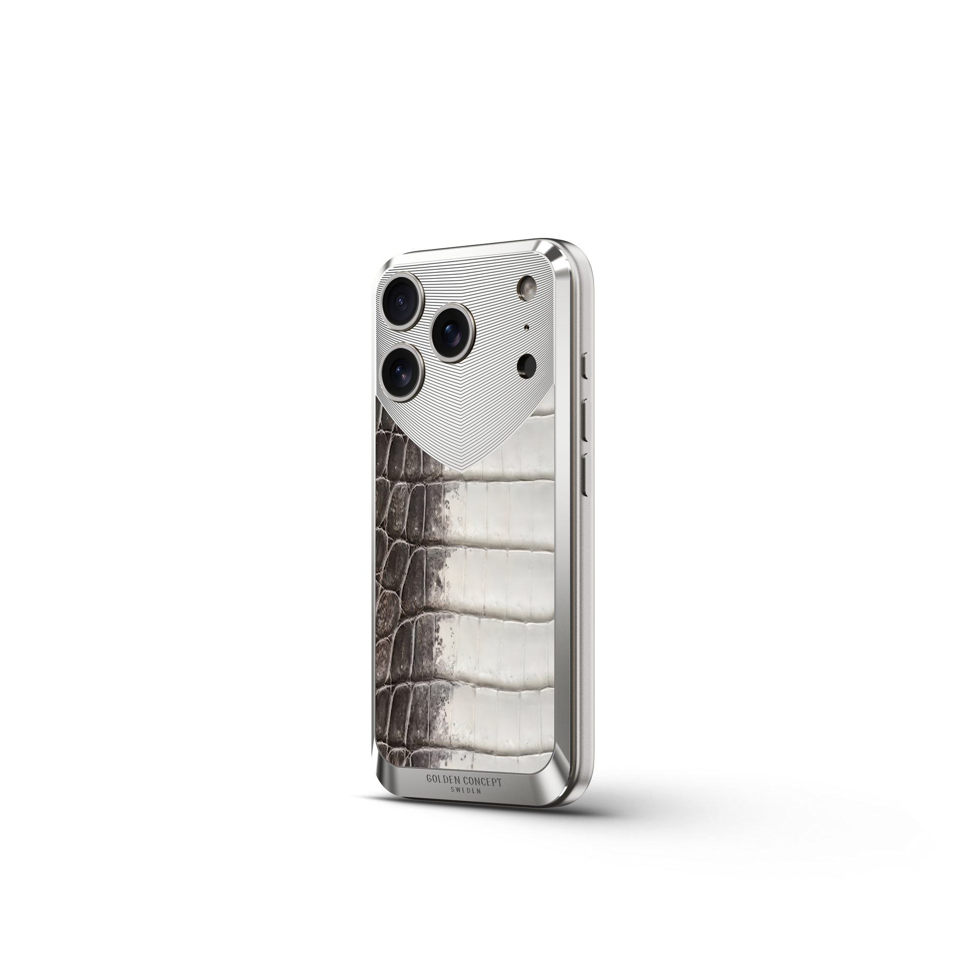 iPhone Case / RST17 - Magnetic Shield Crocodile Edition - Himalaya