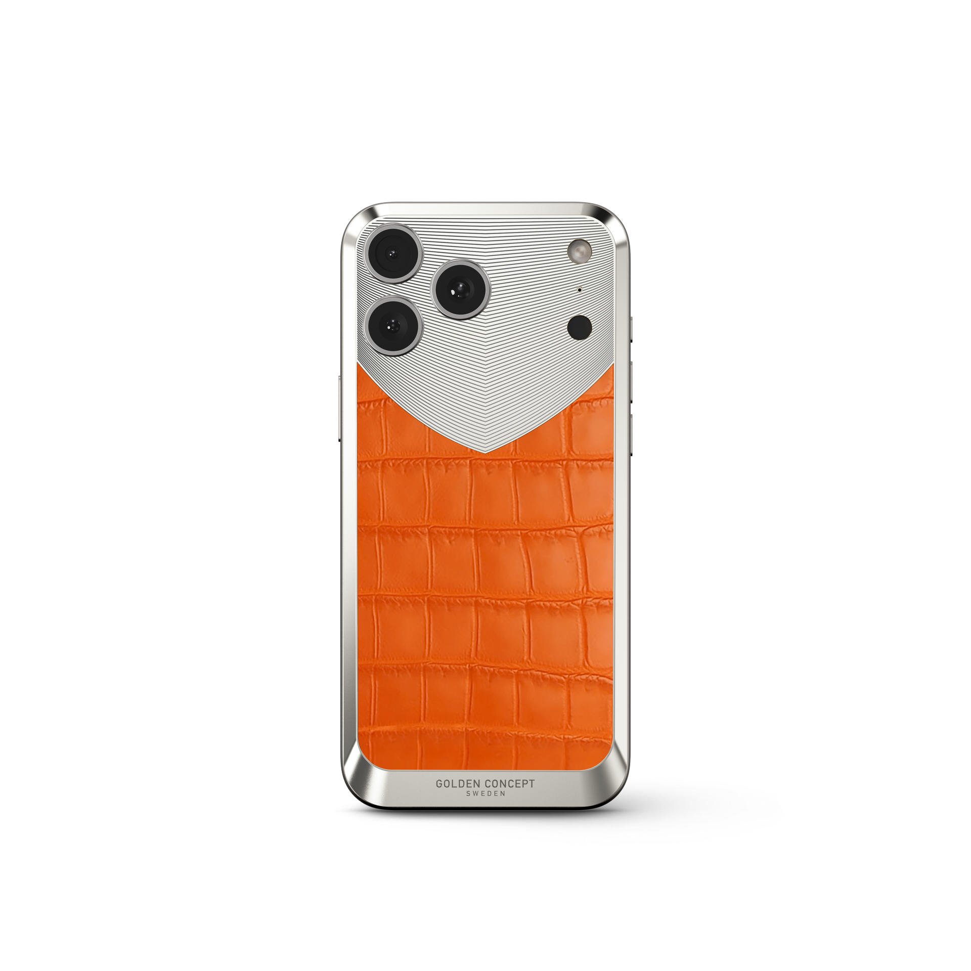 iPhone Case / RST17 - Magnetic Shield Alligator Edition - Matte Orange