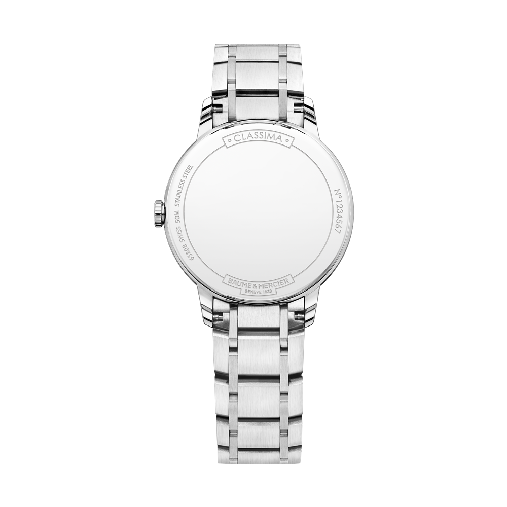 CLASSIMA LADIES QUARTZ 31 MM WATCH SILVER / WHITE