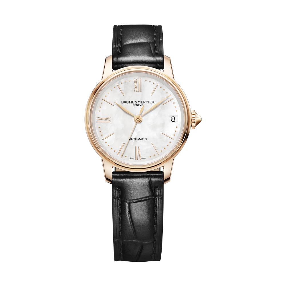CLASSIMA LADIES AUTOMATIC 31 MM WATCH BLACK / WHITE
