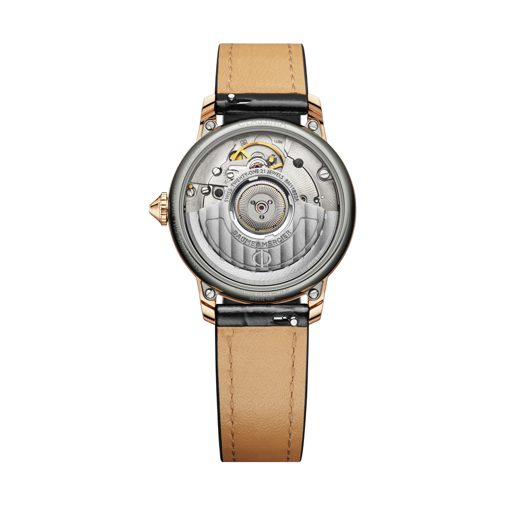 CLASSIMA LADIES AUTOMATIC 31 MM WATCH BLACK / WHITE
