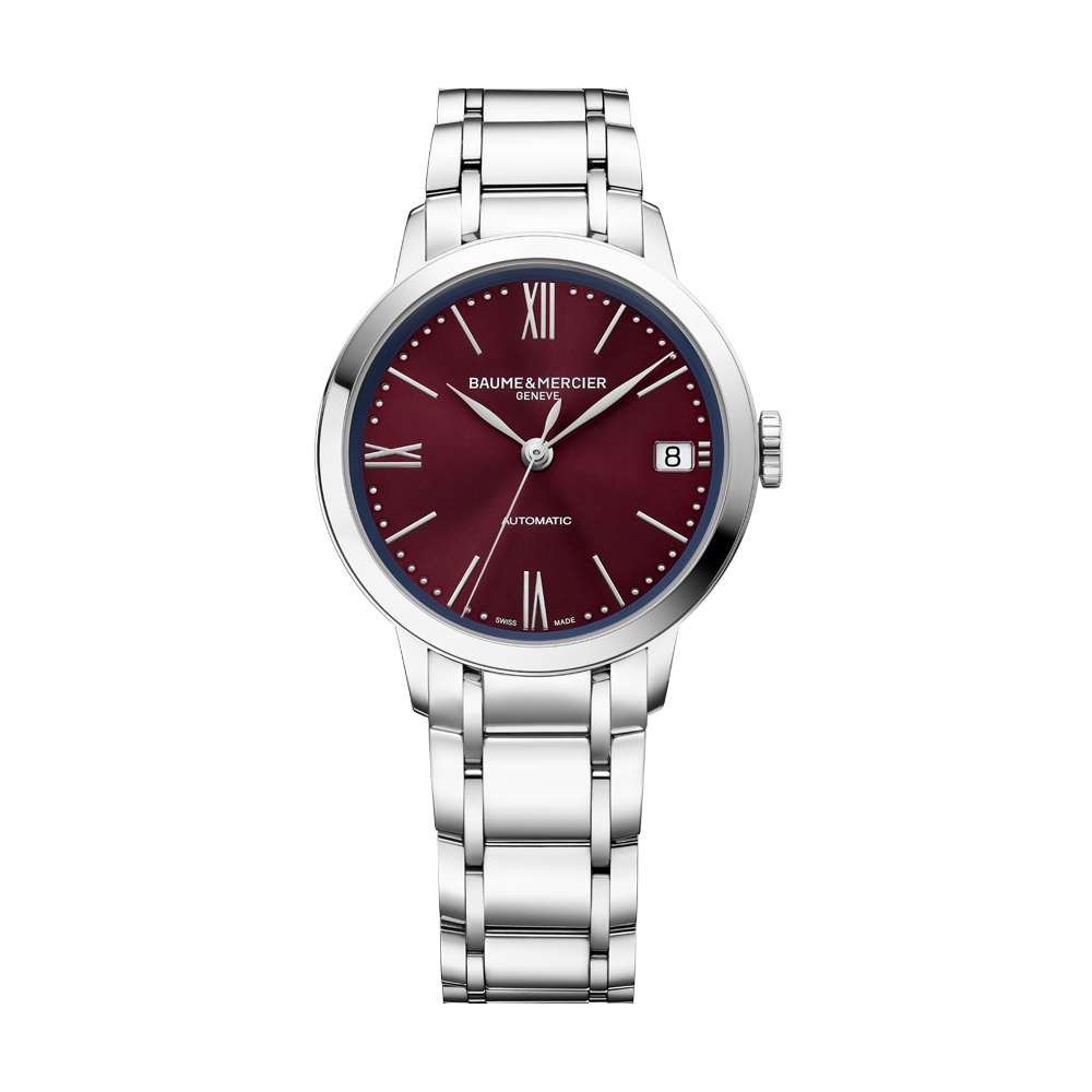 CLASSIMA LADIES AUTOMATIC 34 MM WATCH SILVER / VIOLET
