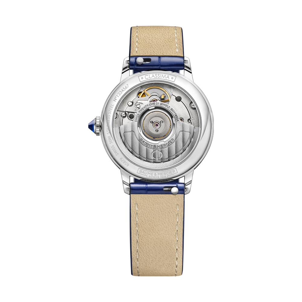 CLASSIMA LADIES AUTOMATIC 31MM WATCH BLUE / WHITE