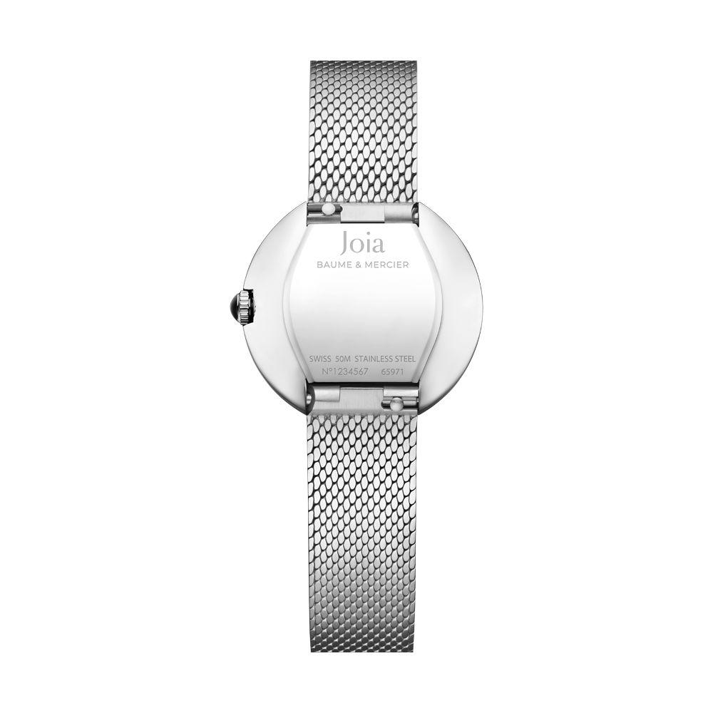 JOIA LADIES DIAMOND WATCH SILVER / WHITE