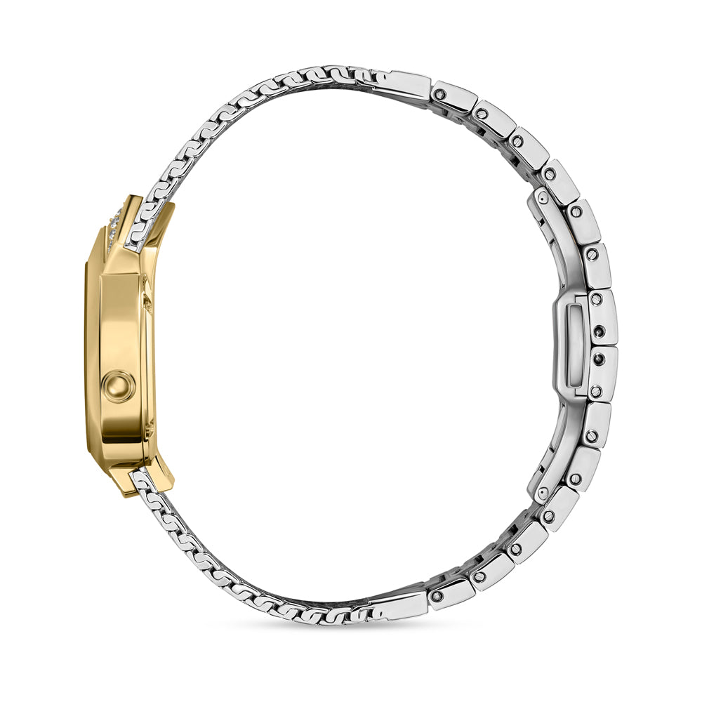 Petit Palais Diamond Watch STAINLESS STEEL / WHITE