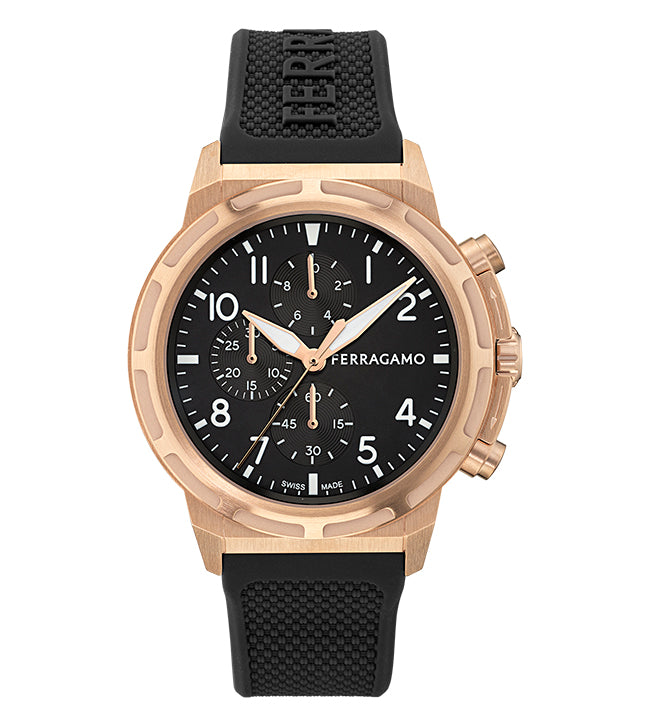 Salvatore Ferragamo Nima Chrono Black / Black