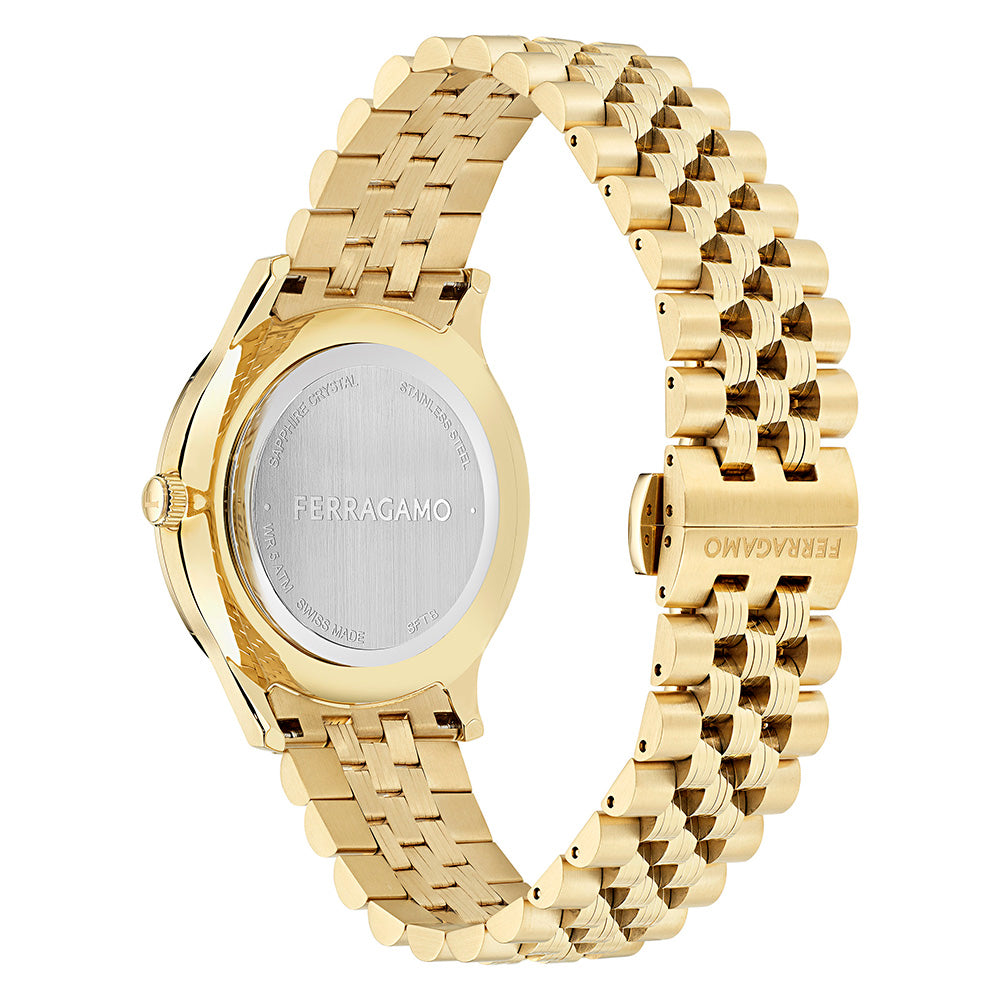 Salvatore Ferragamo Ferragamo Duo Gold / White-Silver
