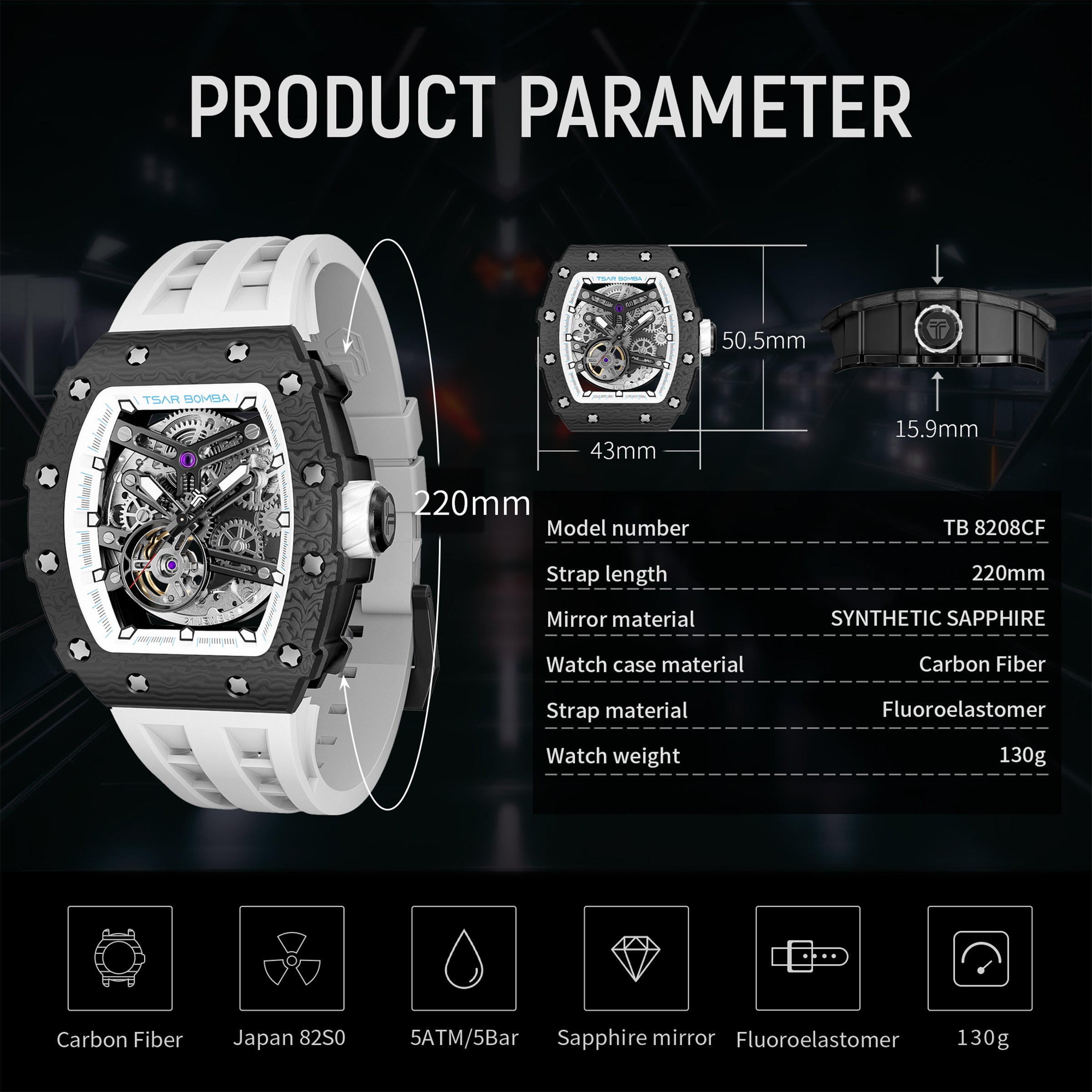 Elemental Series Men's Automatic Watch