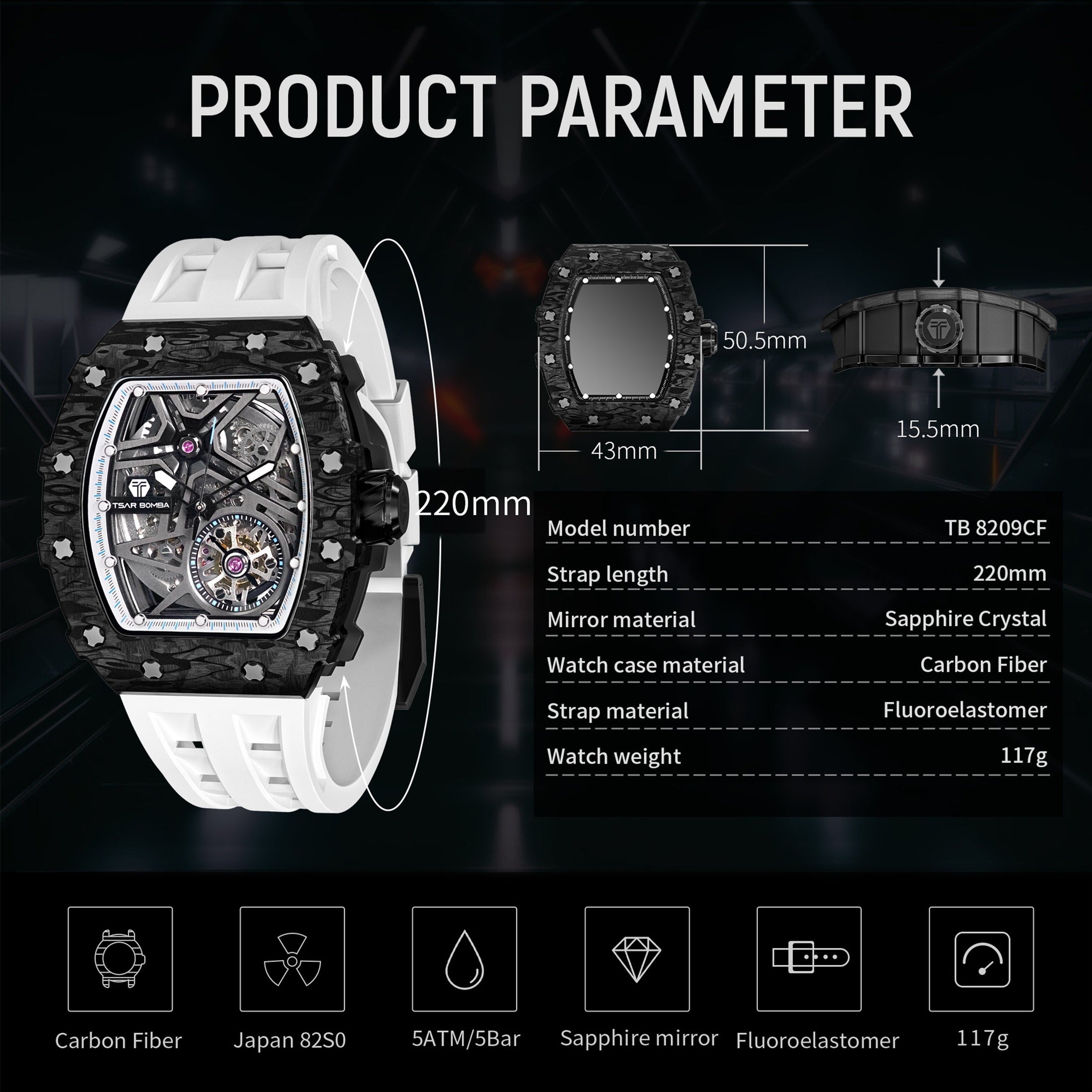 Elemental Series Men's Automatic Watch