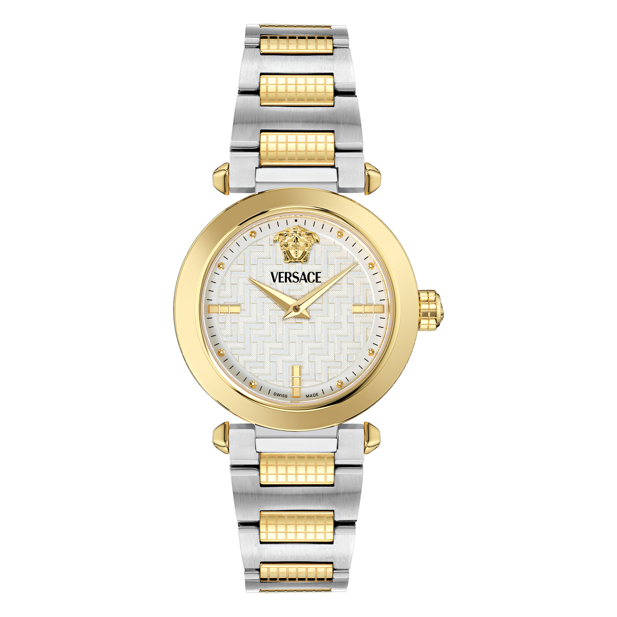 Versace Greek SS +IP 2N / White-Silver