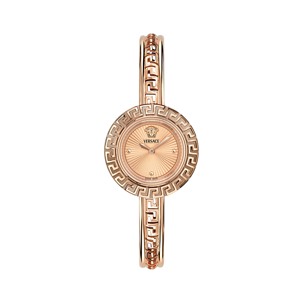 Versace Iconic.La Greca Rose Gold-Tone / Rose Gold-Tone