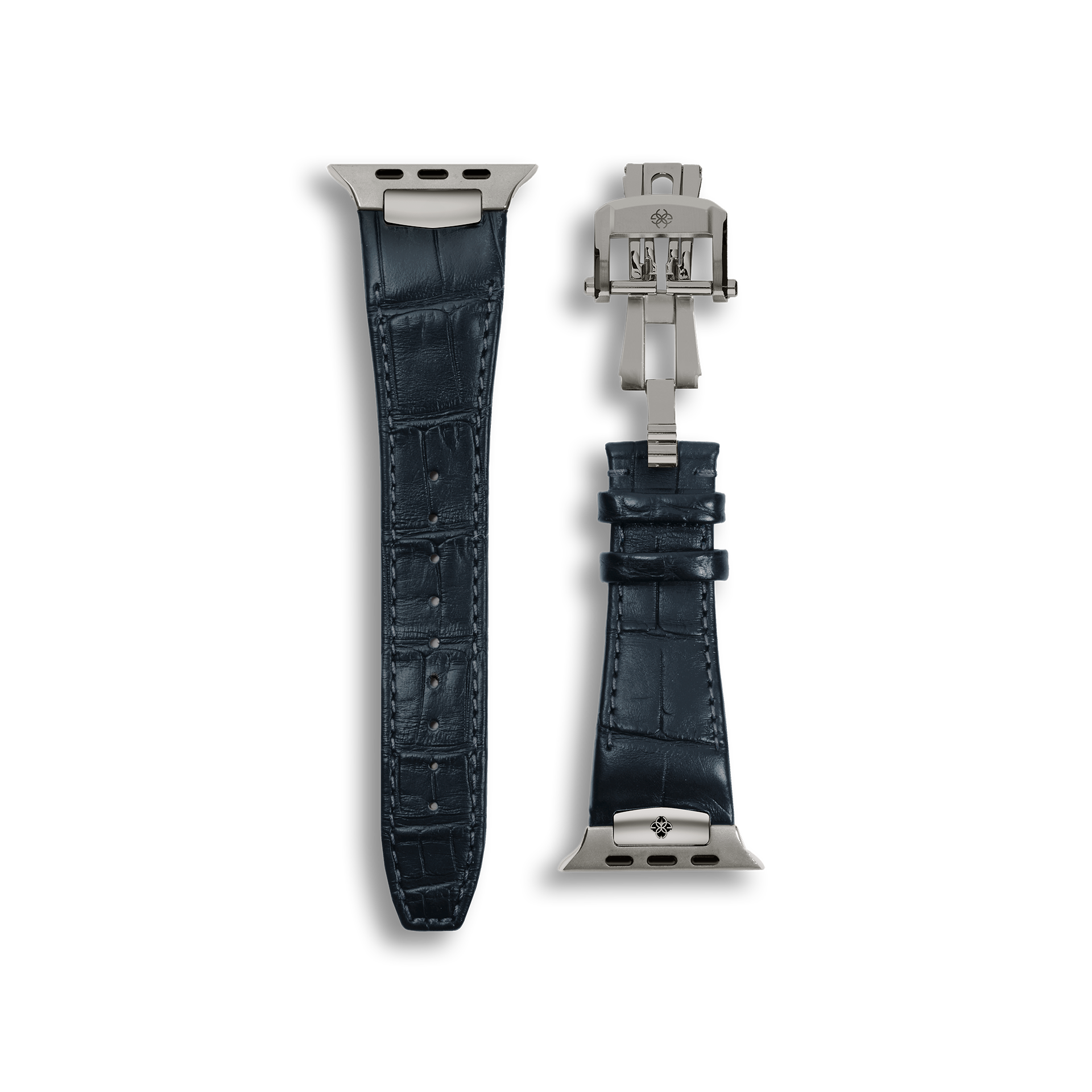 Apple Watch Strap / Alligator Leather - Navy