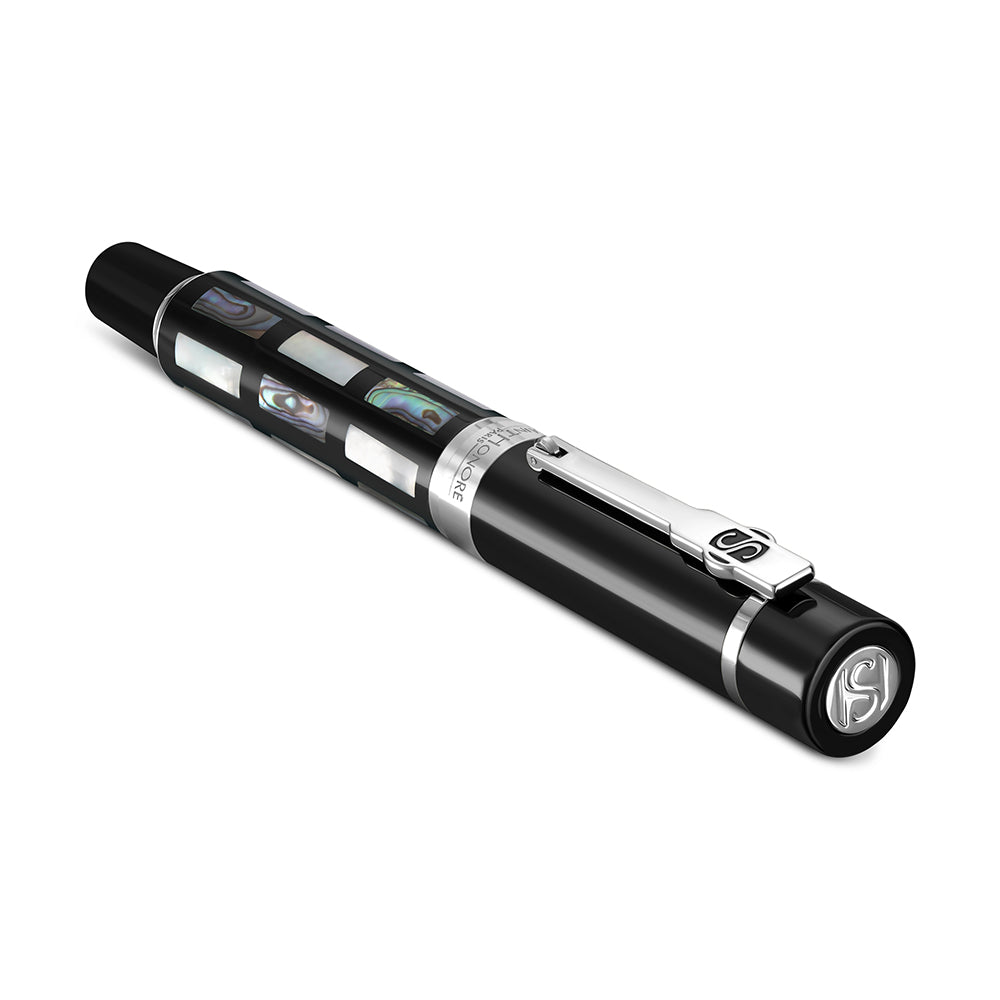 SHP Pen With Mother of Pearl & Lacquer BLACK LACQUER WITH MOTHER OF PEARL