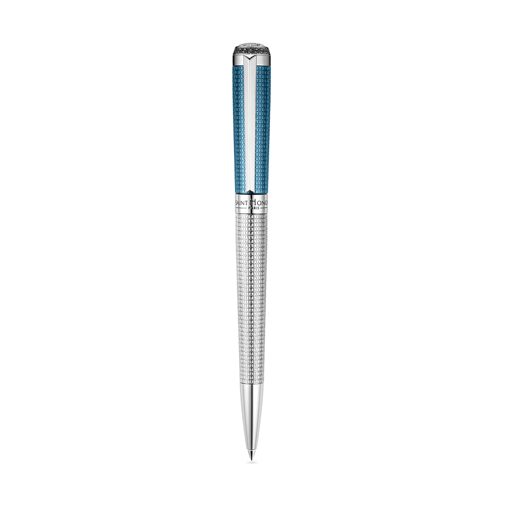 LOGO Pen IP BLUE AND STEEL