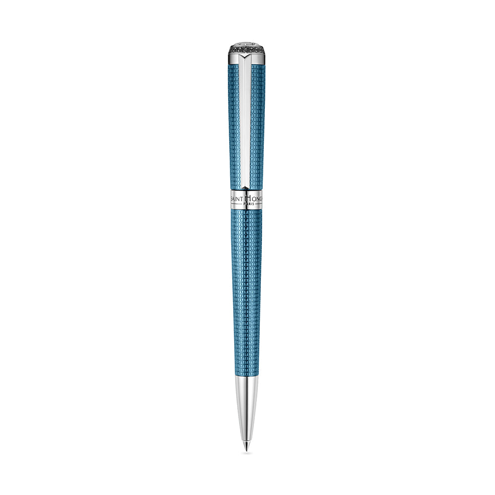 LOGO Pen STEEL AND IP BLUE