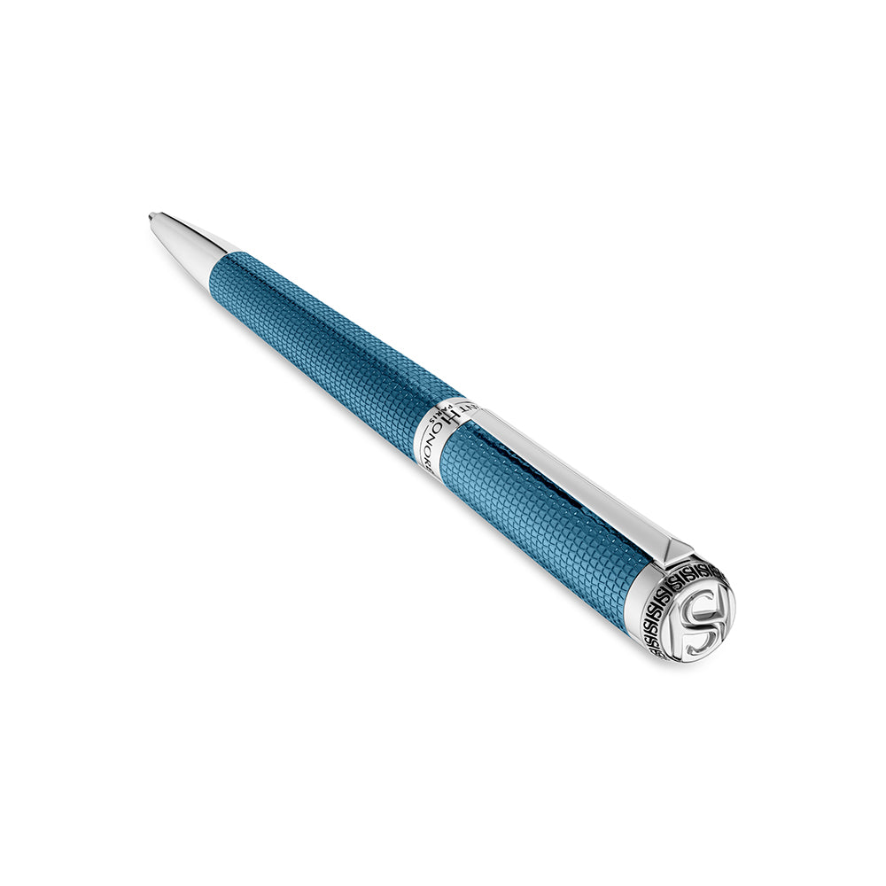LOGO Pen STEEL AND IP BLUE