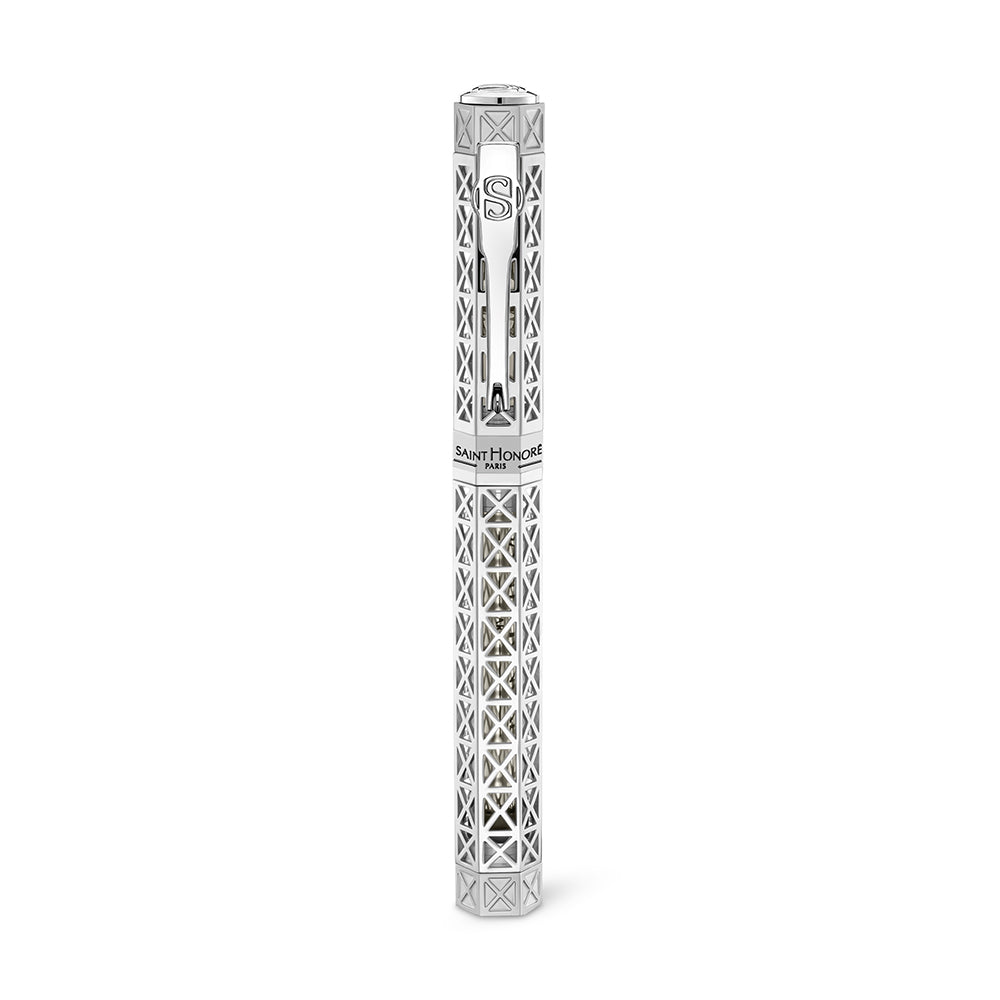 Limited Edition Champ De Mars Pen STAINLESS STEEL (OR) SILVER COLOR
