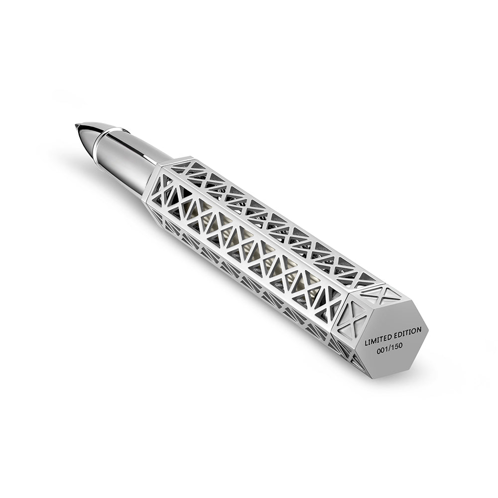 Limited Edition Champ De Mars Pen STAINLESS STEEL (OR) SILVER COLOR