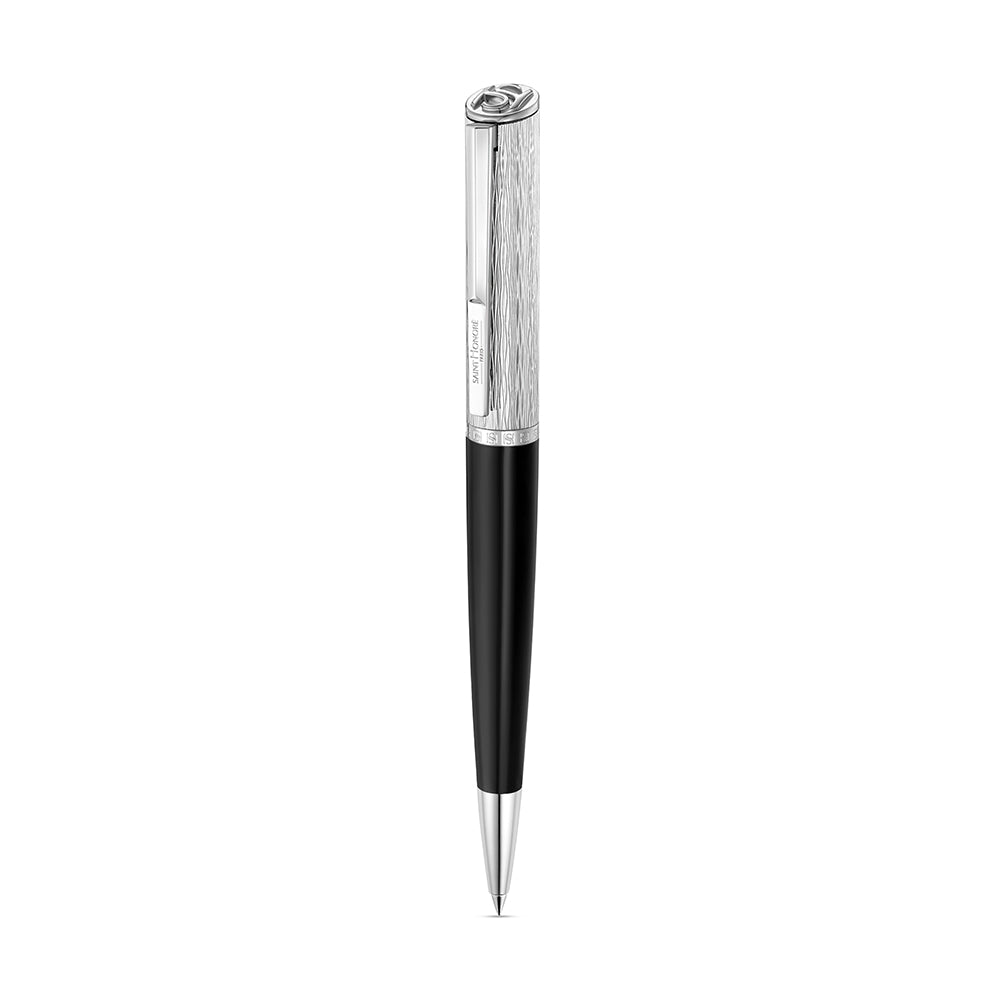 Champ De Mars Pen with Cannage Pattern STAINLESS STEEL (OR) SILVER COLOR