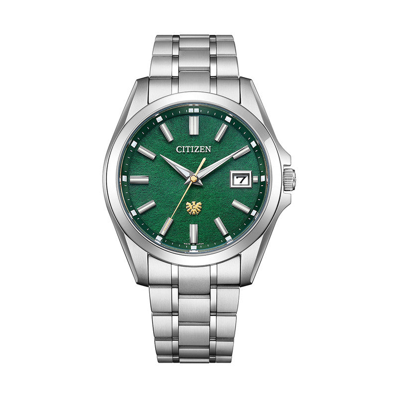Hand-dyed Green Washi Paper Dial (Tosa washi) Super Titanium™ Limited Edition AQ4091-56W