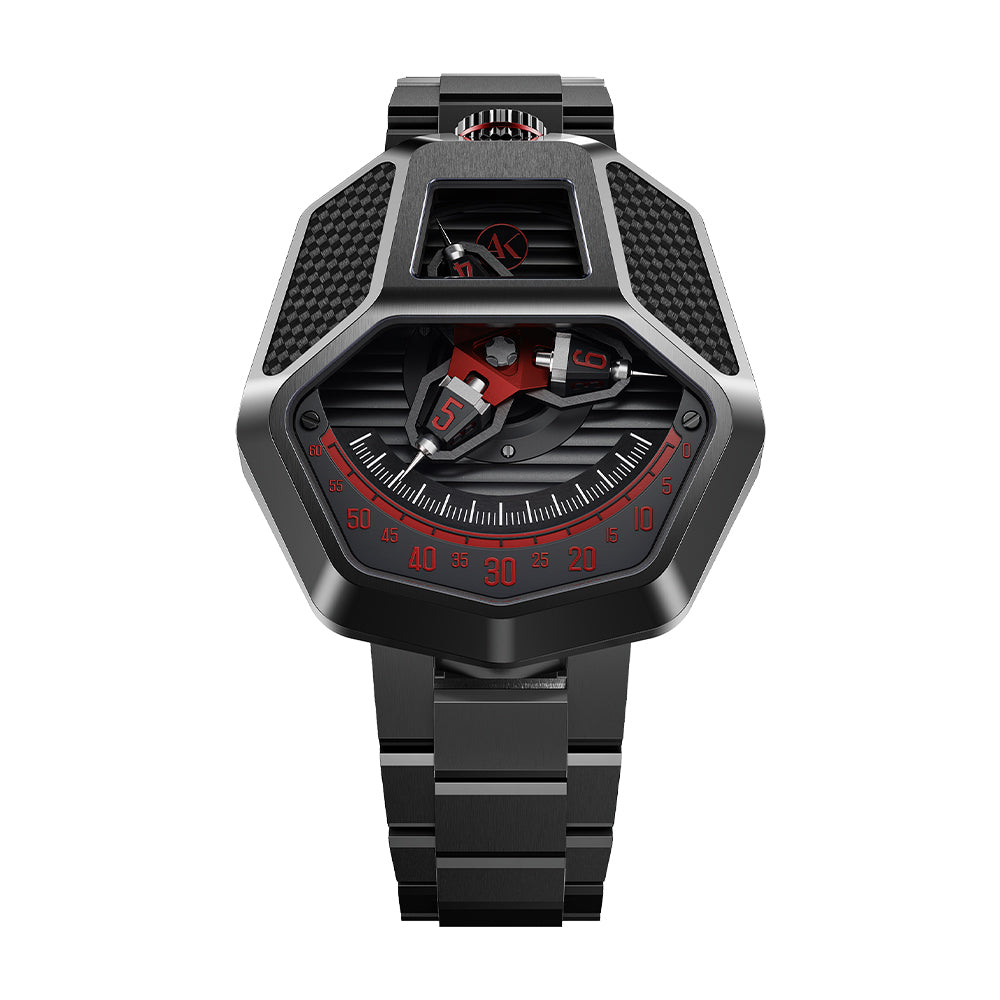 Atowak Cobra LEATHER / BLACK AND RED