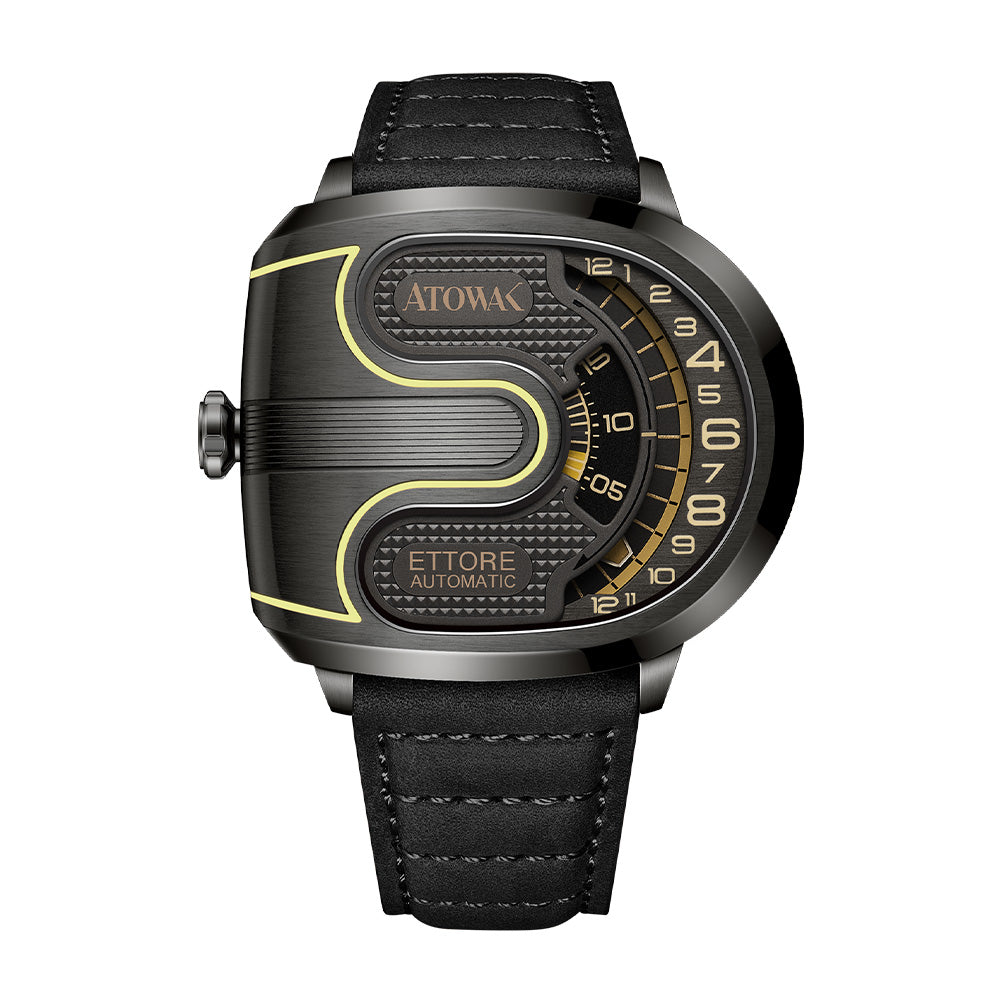 Atowak Ettore LEATHER / BLACK