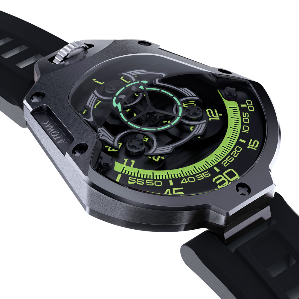 Atowak Spaceship FKM RUBBER / BLACK GREEN
