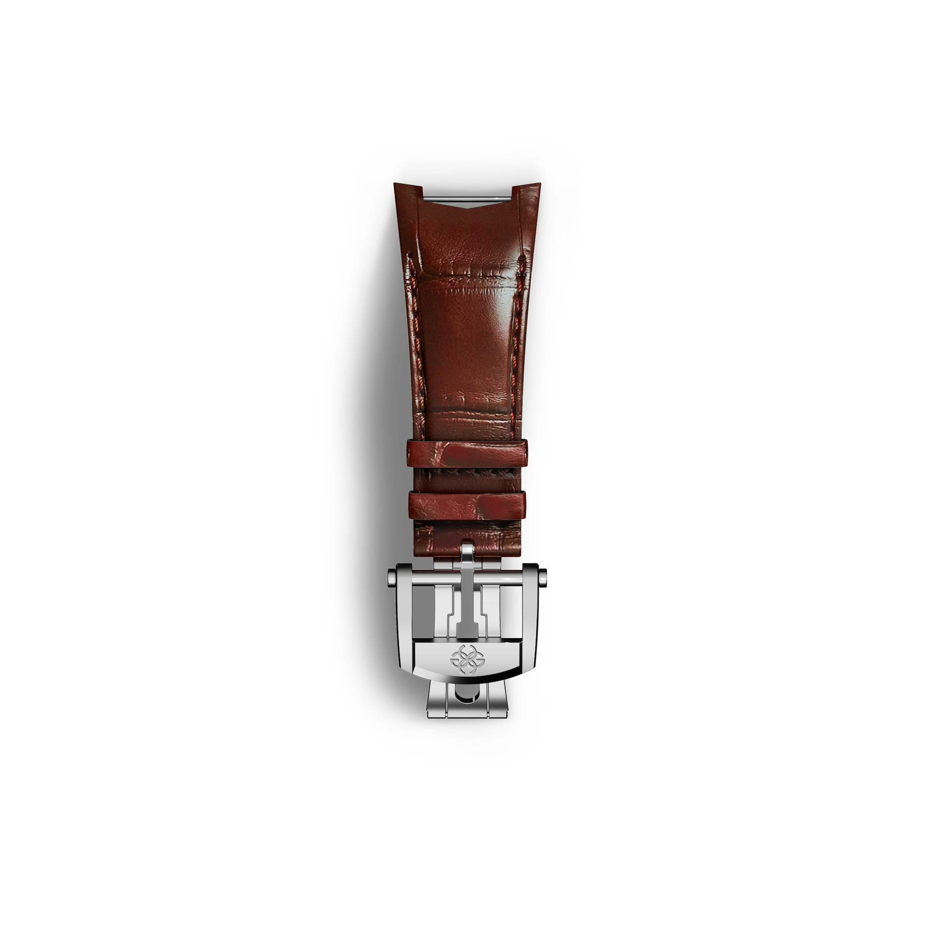 Automatic Watch Strap / Alligator - Brown
