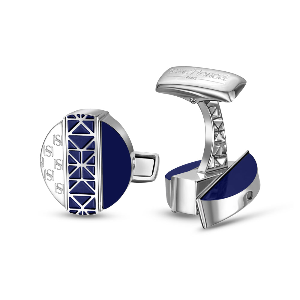 Champ De Mars Twistable Cufflinks SS PLATING