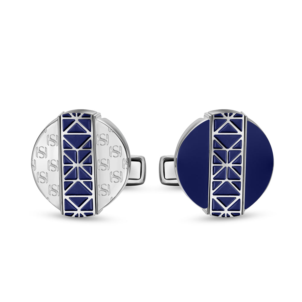 Champ De Mars Twistable Cufflinks SS PLATING