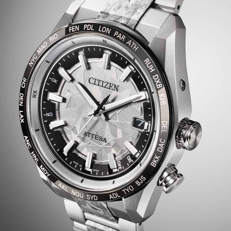 ATTESA Platinum Shine Collection Global Radio Controlled CB0284-66A