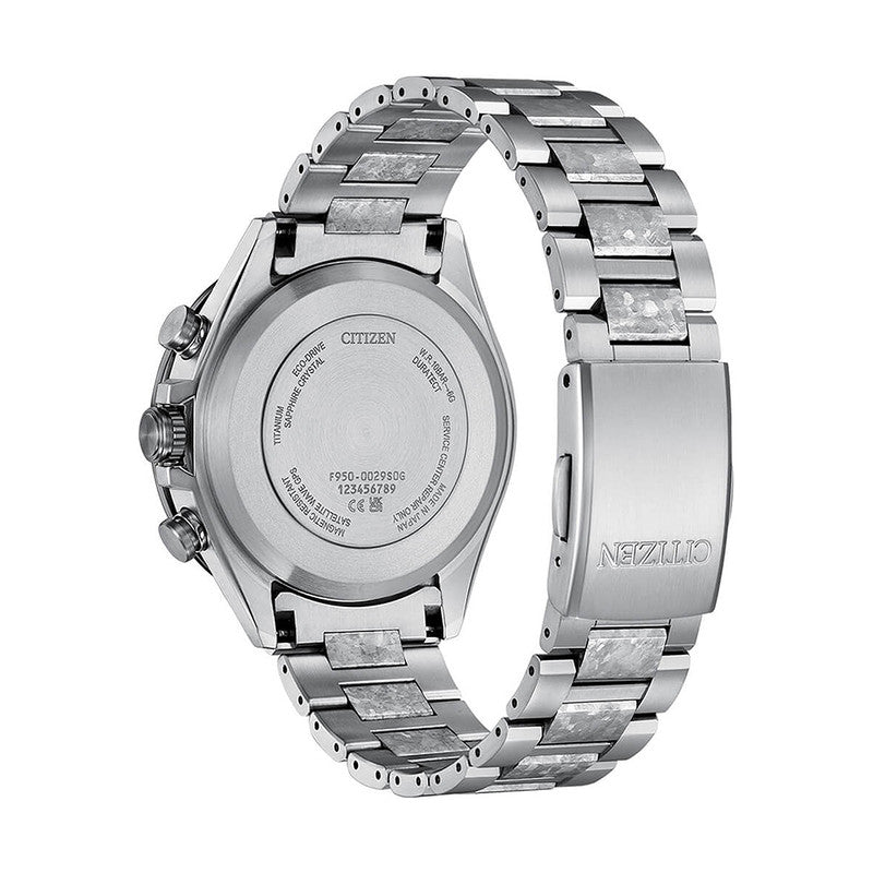 ATTESA Platinum Shine Collection Satellite Wave GPS CC4076-65A