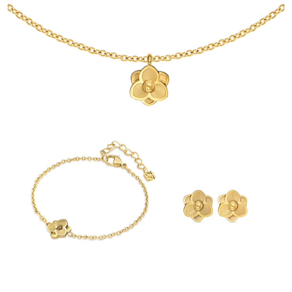 Burj Jewelery Set GOLD PLATED (OR) GOLD COLOUR