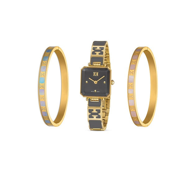 Ava Women's Analog Watch Gift Set