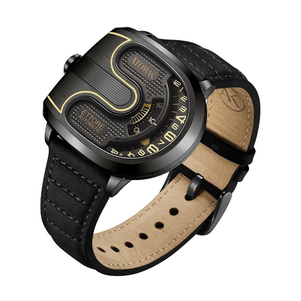 Atowak Ettore LEATHER / BLACK