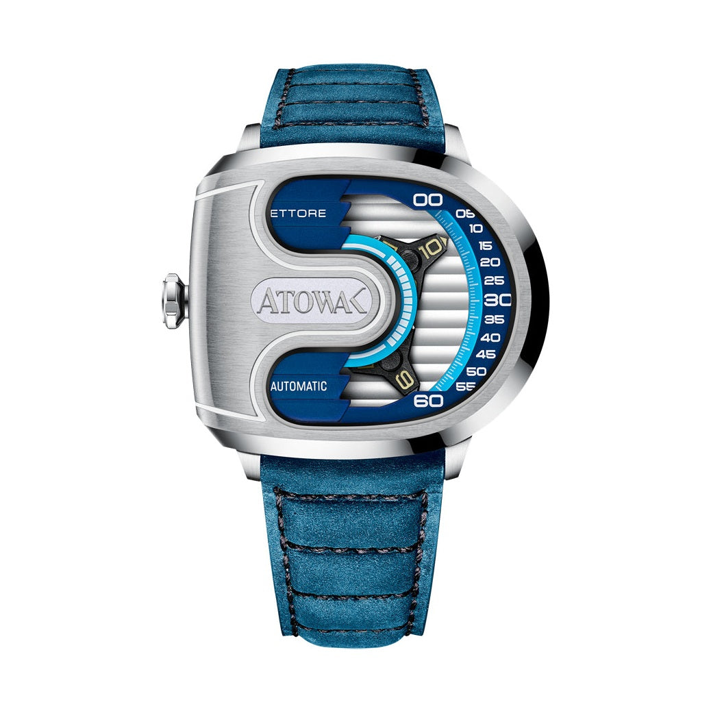 Atowak Ettore LEATHER / SILVER BLUE