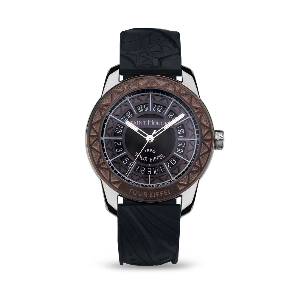 Tour Eiffel Men's Automatic Watch Black