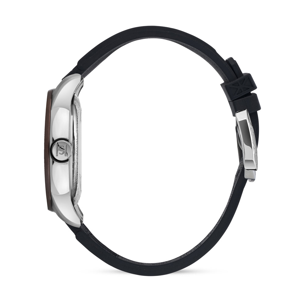 Tour Eiffel Men's Automatic Watch Black
