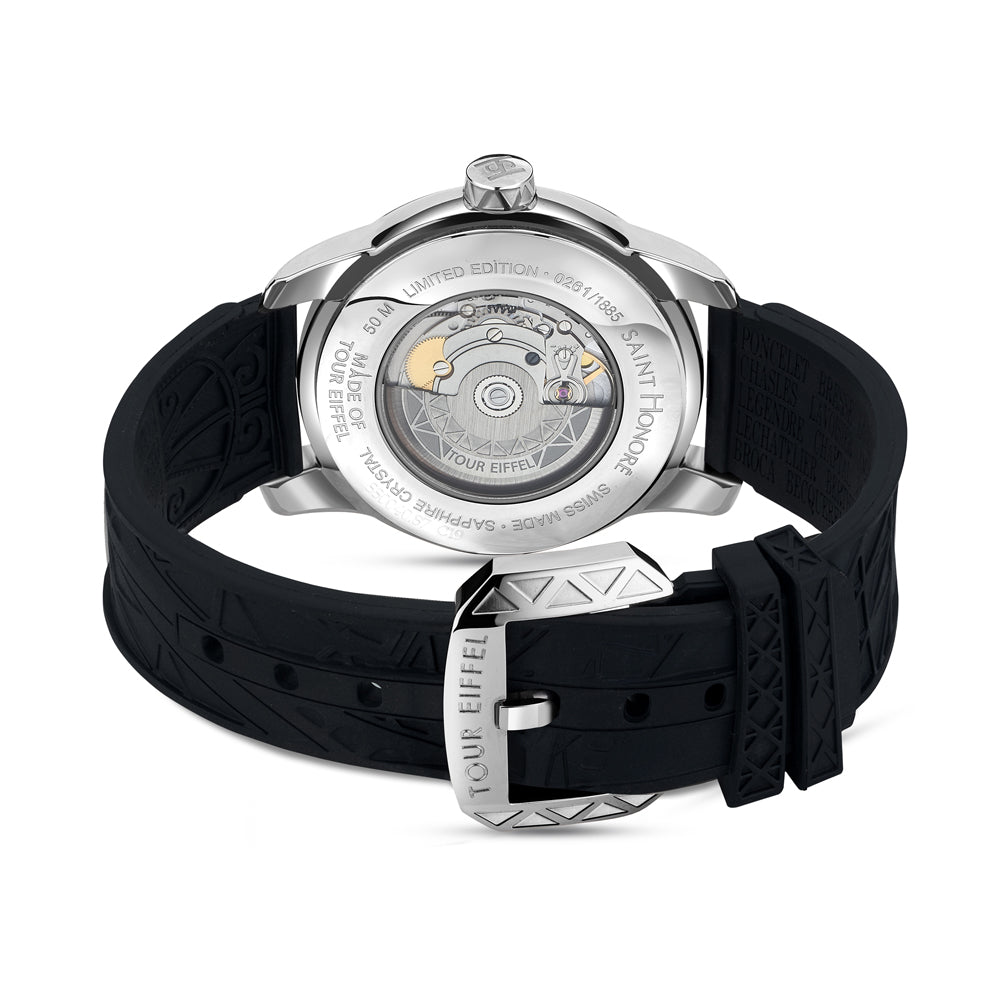 Tour Eiffel Men's Automatic Watch Black