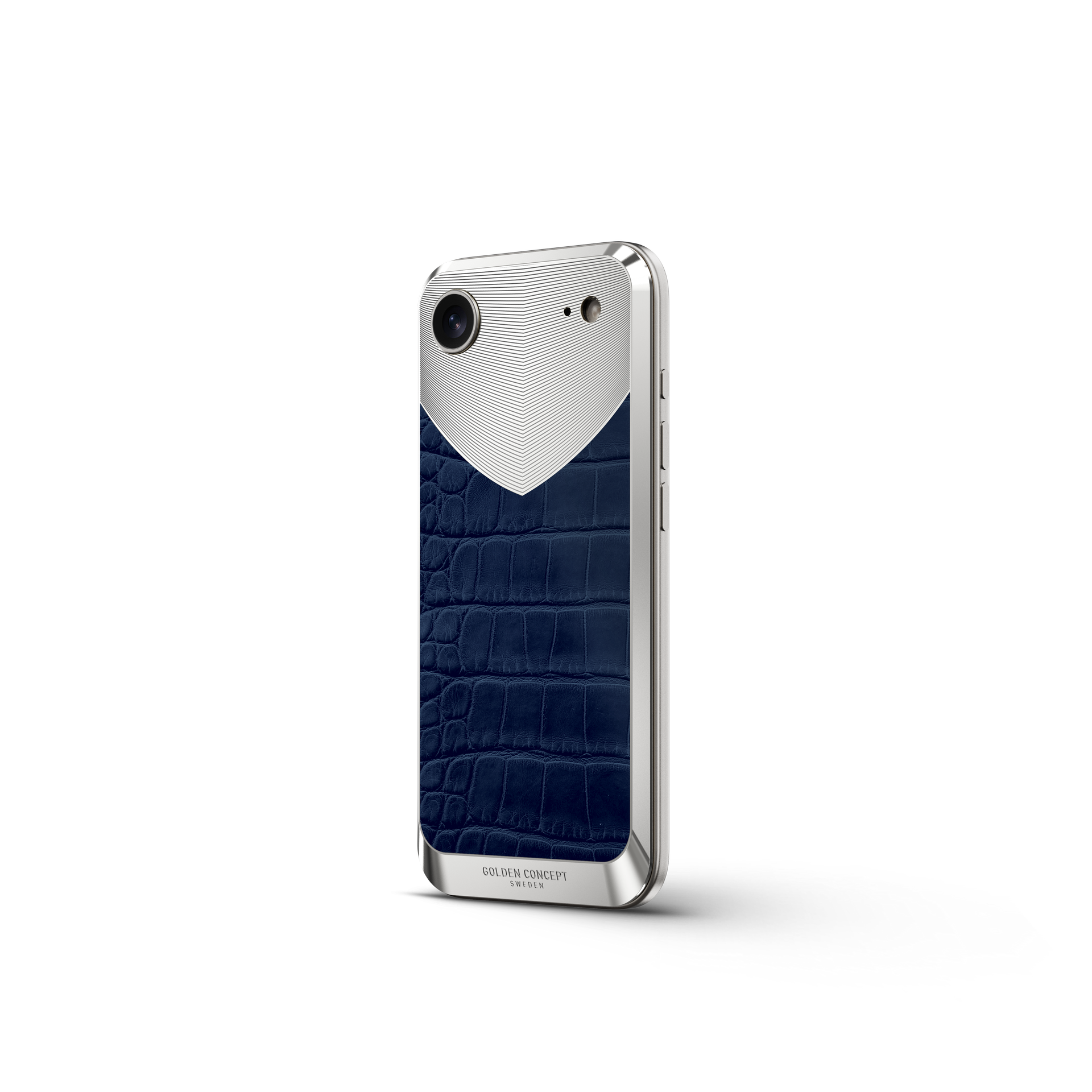 iPhone Case / RST17 - Magnetic Shield Alligator Edition - Matte Blue
